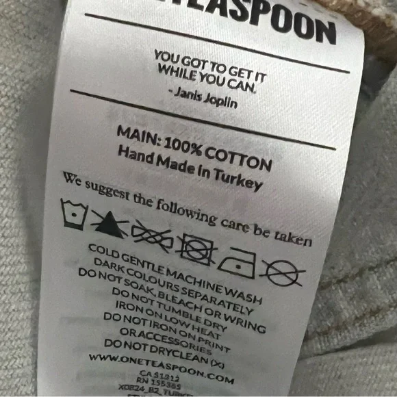 ONE TEASPOON: “Kingpin Boyfriend Brando”Shabby Jogger NWT - Picture 9 of 10